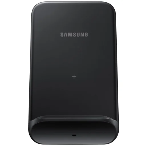 Samsung EP-N3300TBEGEU gyári vezeték nélküli 9W Qi gyorstöltő állvány fekete - 1