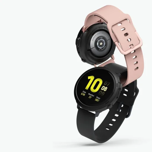 Ringke Air Sports gél TPU tok Samsung Galaxy Watch Active 2 44mm fekete (ASSG0002) - 2