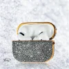 Kingxbar Crystal Fabric flitteres tok AirPods Pro 1/2 ezüst thumbnail