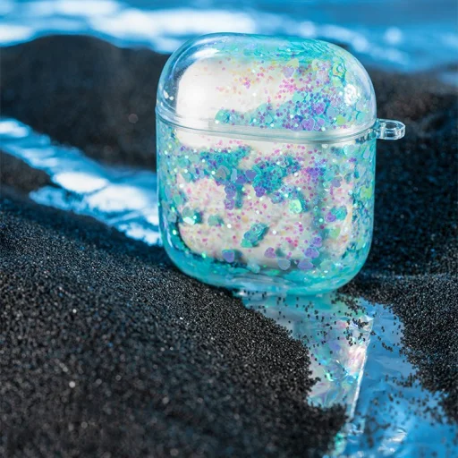 Kingxbar Galaxy tok Airpods 1/2 tok ezüst színben - 8