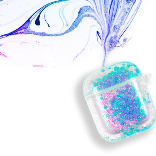 Kingxbar Galaxy tok Airpods 1/2 tok ezüst színben - 2