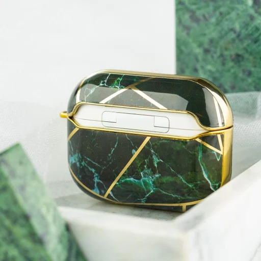 Kingxbar Jade AirPods Pro 1/2 tok fekete-zöld színben - 9