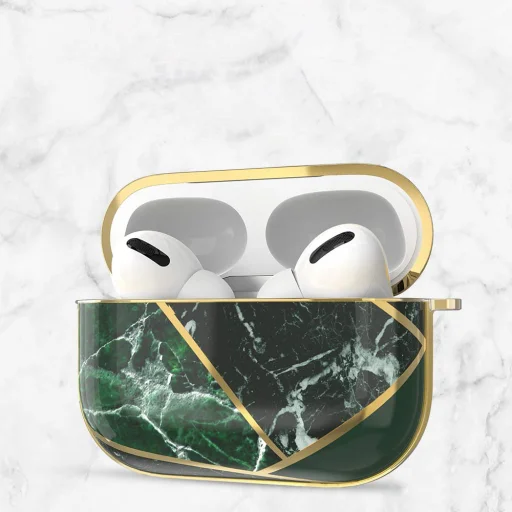 Kingxbar Jade AirPods Pro 1/2 tok fekete-zöld színben - 2