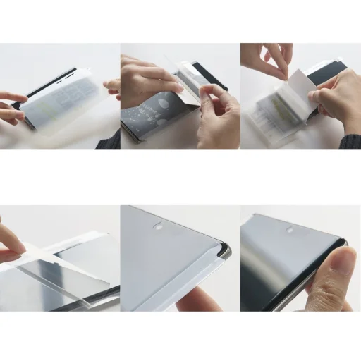 Ringke Dual Easy 2x kijelzővédő PET fólia Samsung Note 20 (DWSG0010) - 13