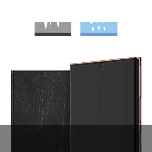 Samsung Note 20 Ultra (DWSG0011) Ringke Dual Easy 2x kijelzővédő PET fólia - 6