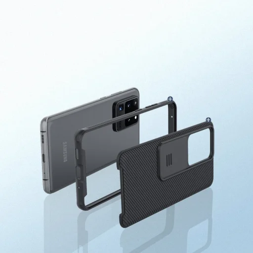 Samsung Galaxy S20 Ultra Nillkin CamShield Pro tok fekete - 8