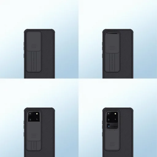 Samsung Galaxy S20 Ultra Nillkin CamShield Pro tok fekete - 13