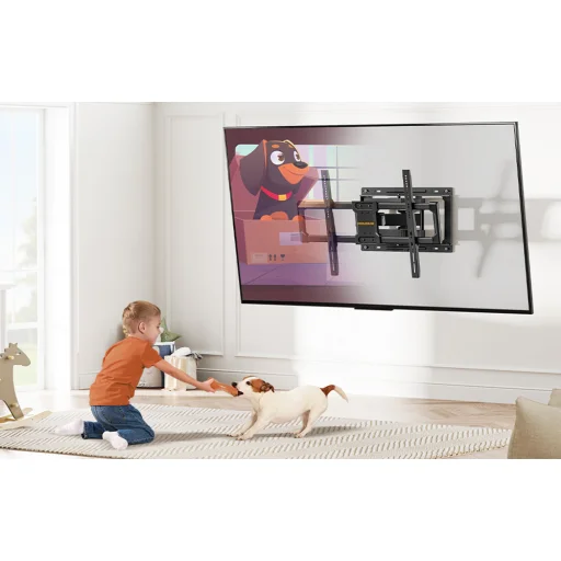 TV tartó, fali konzol 42-84" Perlegear PGLF12-EU - 3