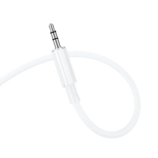 Borofone Kábel BL21 Lemon - Lightning - jack 3,5mm - 1 méter fehér - 2