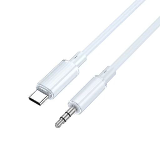 Borofone Cable BL21 Lemon - Type C - jack 3,5mm - 1 méter kék, Audio kábelek - 2