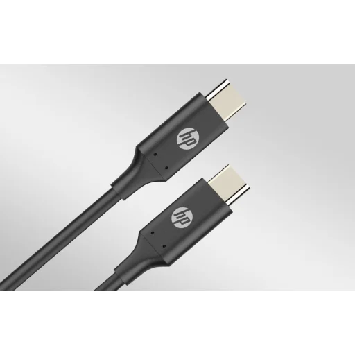 HP USB-C to USB-C kábel, 1m (fekete) - 3