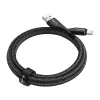 RayCue CA01 Lightning USB kábel 1.2m 2.4A (fekete) thumbnail