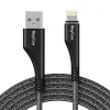 RayCue CA01 Lightning USB kábel 1.2m 2.4A (fekete) thumbnail
