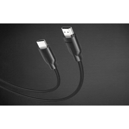 HDMI-HDMI 2.1 PVC RayCue kábel, 2m (fekete) - 2