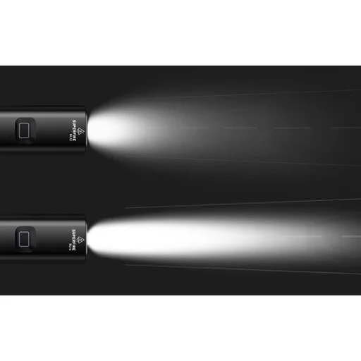 Superfire BL12 biciklilámpa, 4800mAh, USB - 7