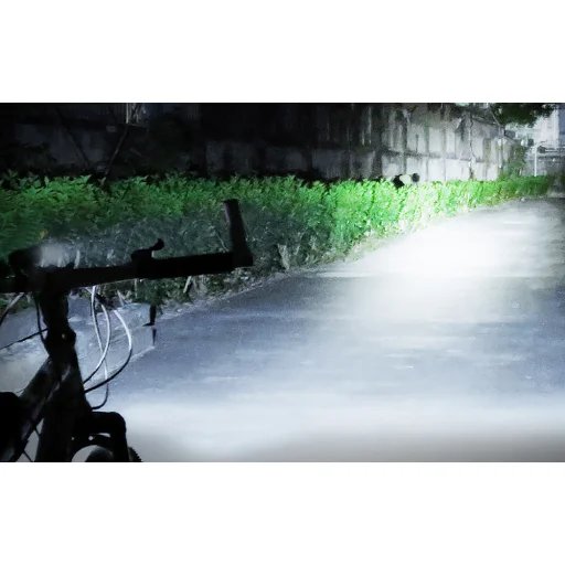 Superfire BL12 biciklilámpa, 4800mAh, USB - 8