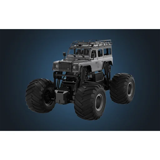 Távirányítós RC terepjáró autó 1:8 Double Eagle (szürke) Land Rover Defender E375-003 - 3