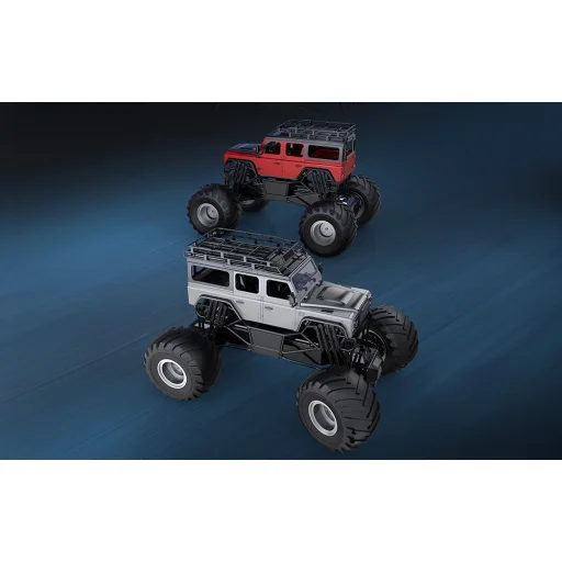 Távirányítós RC terepjáró autó 1:8 Double Eagle (szürke) Land Rover Defender E375-003 - 6