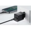 Mcdodo CH-1952 USB + USB-C fali töltő, 20W + USB-C - Lightning kábel (fekete) thumbnail