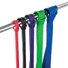 Ellenállási szalagok készlete rehabilitációs gyakorlatokhoz különböző terhelésekkel RC-K-291 5 db multicolor thumbnail