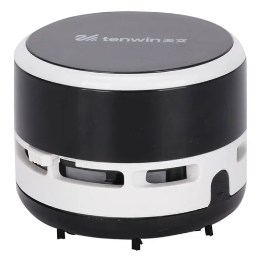 Mini porszívó asztali tisztító vezeték nélküli Tenwin 8050-1 elemes (fekete) - 1
