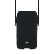  Lacoste XL Fekete PVC Iconic Petit Pique fliptok