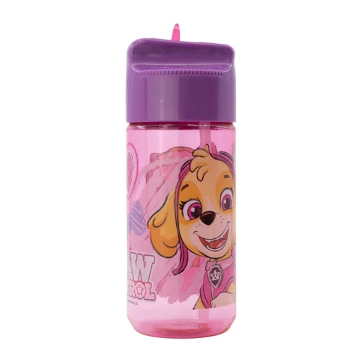 Water bottle with Straw for Kids STOR 74536 430 ml Mancs Őrjárat (rózsaszín) - 1