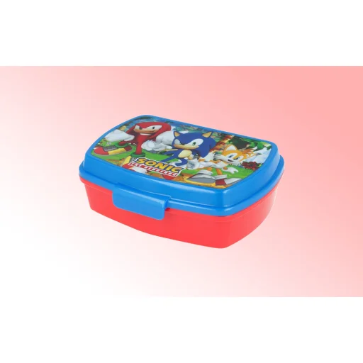 Uzsonnás doboz gyerekeknek STOR 40574 450 ml Sonic, a sündisznó (kék és piros) - 4