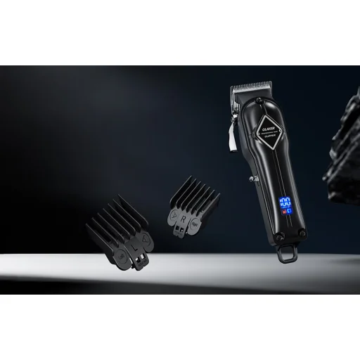 Elektromos hajvágó, trimmer Glaker GL-K11S (Fekete) - 8