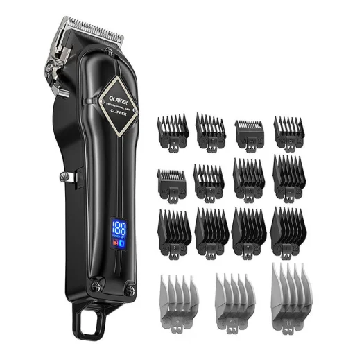 Elektromos hajvágó, trimmer Glaker GL-K11S (Fekete) - 1