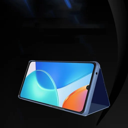 Clear View fliptok Honor X7 / Honor Play 30 Plus tok fekete - 3