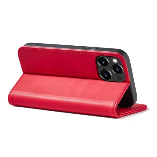 Magnet Fancy Case tok iPhone 14 Plus fliptok pénztárca állvány piros - 3