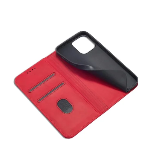Magnet Fancy Case tok iPhone 14 Plus fliptok pénztárca állvány piros - 5
