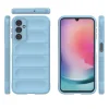 Magic Shield tok Samsung Galaxy A24 4G-hez rugalmas páncélozott tok világoskék thumbnail