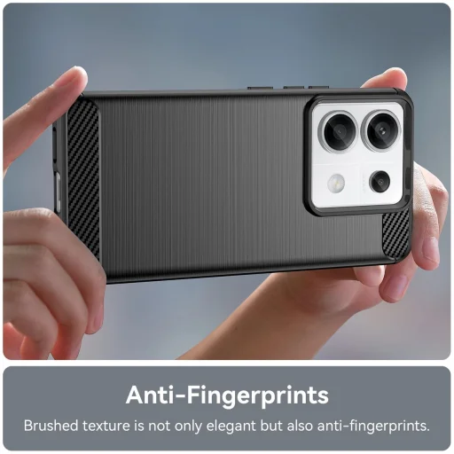 Carbon tok Xiaomi Redmi Note 13 Pro - fekete tok - 5