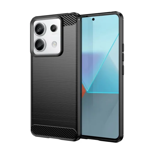 Carbon tok Xiaomi Redmi Note 13 Pro - fekete tok - 1