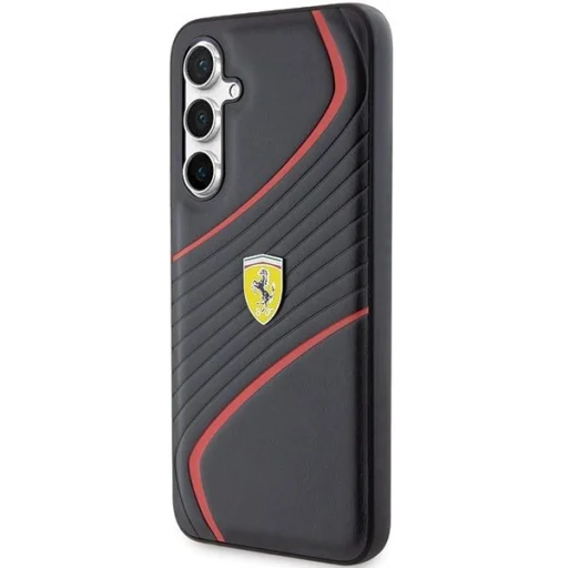 Ferrari Twist Metal Logo tok Samsung Galaxy S23 FE - fekete - 2