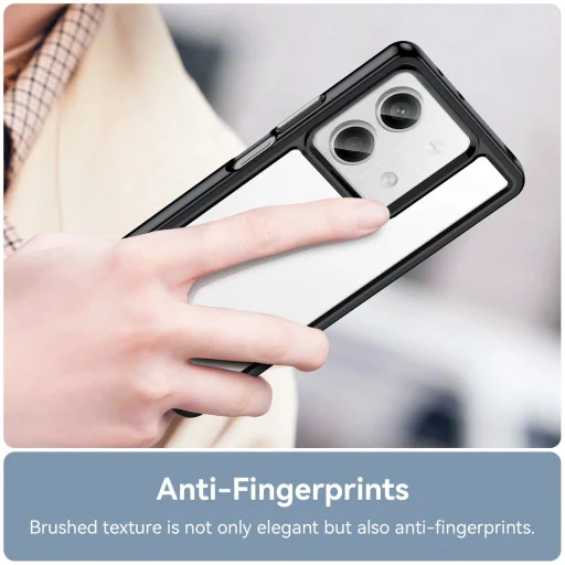 Outer Space gél kerettel Xiaomi Redmi Note 13 Pro+ készülékhez - fekete tok - 5