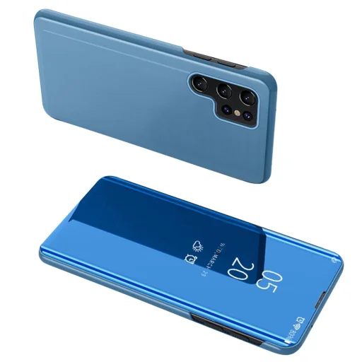 Clear View fliptok Xiaomi POCO C65 / Redmi 13C tok - kék - 1