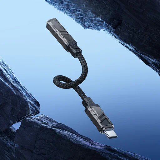 Borofone Adapter BV23 Méltóság - Type C az jack 3,5mm - fekete - 4