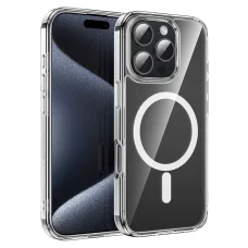 Borofone BI5 Ice Shield Mágneses iPhone 16 Pro Max átlátszó tok