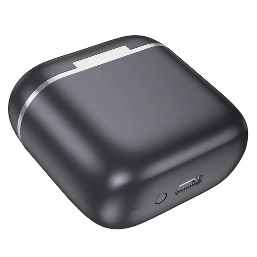 Borofone TWS Bluetooth Fülhallgató BW67 Impressive ANC+ENC zajcsökkentés LED érintőképernyő szürke - 3