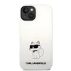 Karl Lagerfeld KLHMP14MSNCHBCH iPhone 14 Plus 6.7" fehér/fehér szilikon Choupette MagSafe tok thumbnail