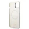 Karl Lagerfeld KLHMP14MSNCHBCH iPhone 14 Plus 6.7" fehér/fehér szilikon Choupette MagSafe tok thumbnail