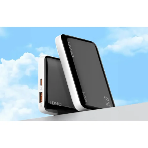 Powerbank Ldnio PQ25 22.5W 10000mAh USB-C (fekete) - 5