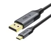 Tech-protect Ultraboost Kábel Type-c - Displayport 1.4 8k 60hz 180cm Fekete