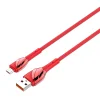 LDNIO LS662 USB - Micro USB 2m, 30W kábel (Piros) thumbnail