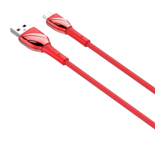LDNIO LS662 USB - Micro USB 2m, 30W kábel (Piros) - 4