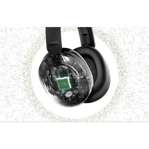 QCY ANC H4 Vezeték nélküli fejhallgató (fekete) - 11