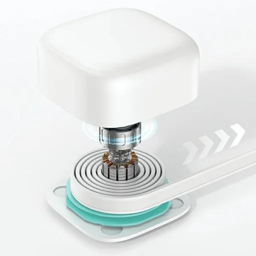 Powerbank 18000mAh PD45W visszahúzható USB-C Gyors Töltő Kábel USAMS XMF sorozat 20KCD21602 (US-CD216) fehér - 6